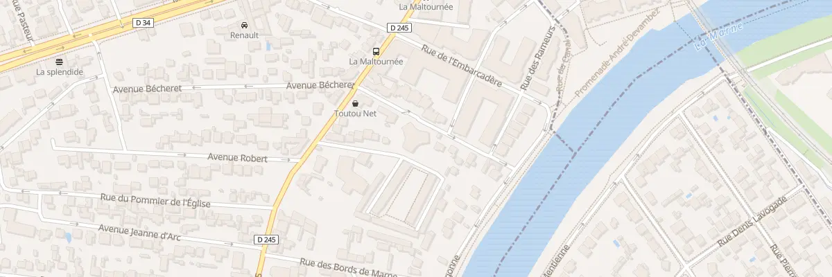 Plan du 4 Rue de Presles au Perreux-sur-Marne