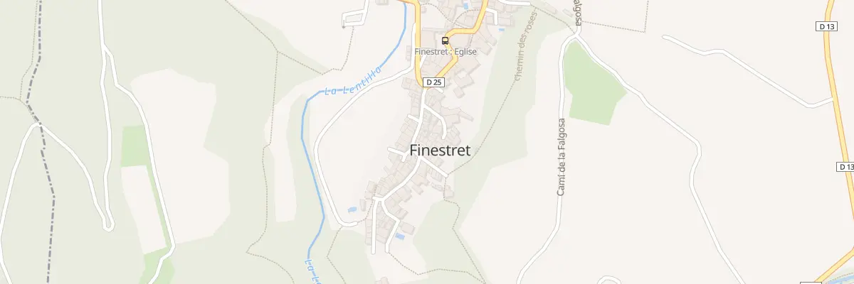 Plan du 98 Village à Finestret