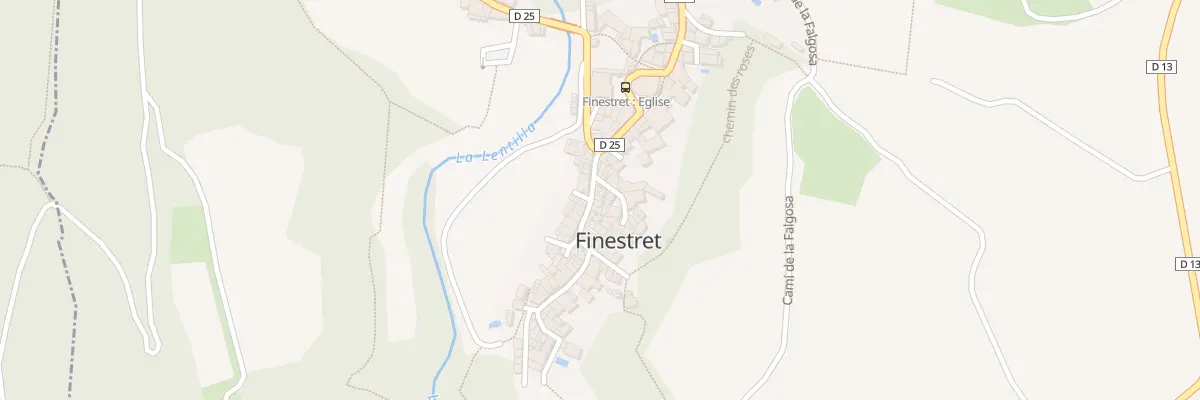 Plan du 104 Village à Finestret