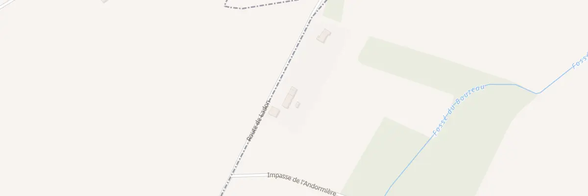 Plan du 196 Rte de Ladon à Auvilliers-en-Gâtinais