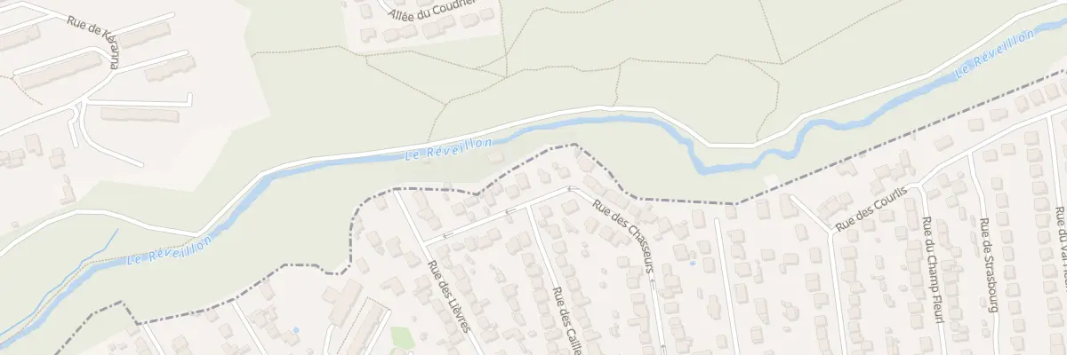 Plan du 92 Rue des Chasseurs à Brunoy