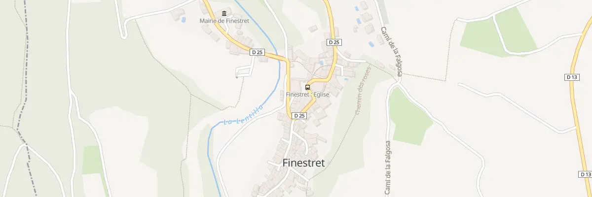 Plan du 36 Village à Finestret