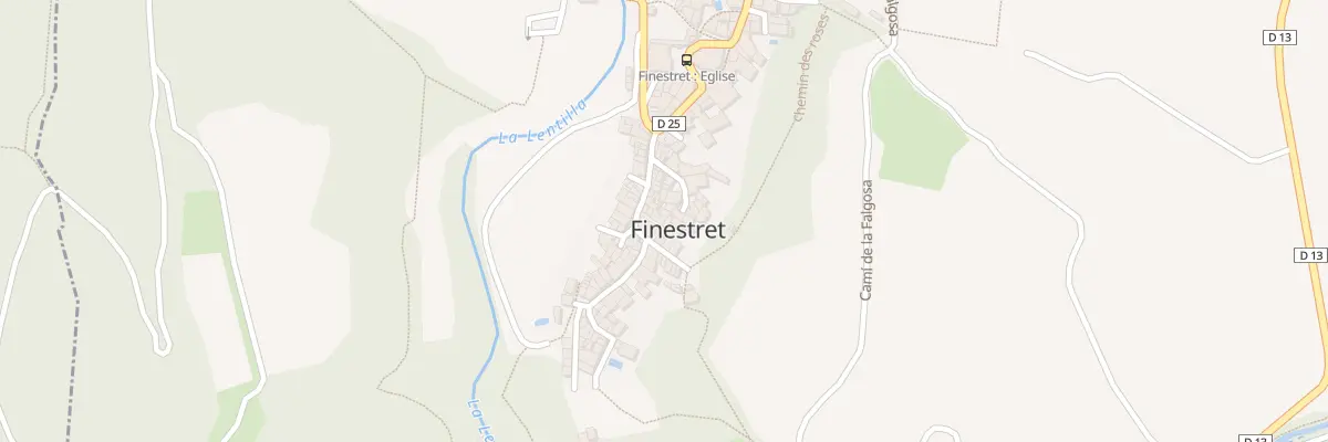 Plan du 97 Village à Finestret