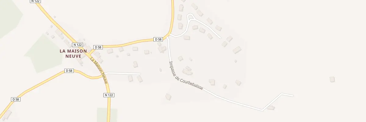 Plan du 5 Imp Courbebaisse à Giou-de-Mamou