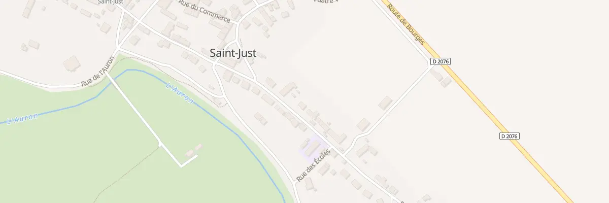 Plan du 15 Rue de l’Enfer à Saint-Just