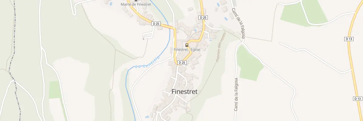Plan du 40 Village à Finestret
