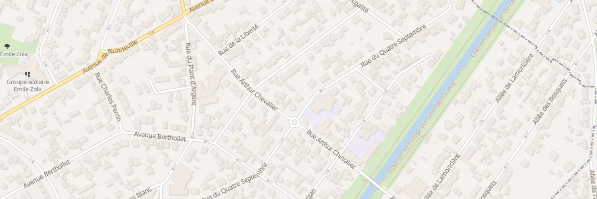 Plan du 23 Rue du Quatre Septembre à Aulnay-sous-Bois
