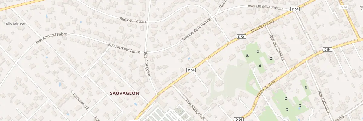 Plan du 51B Rue de Cerçay à Brunoy