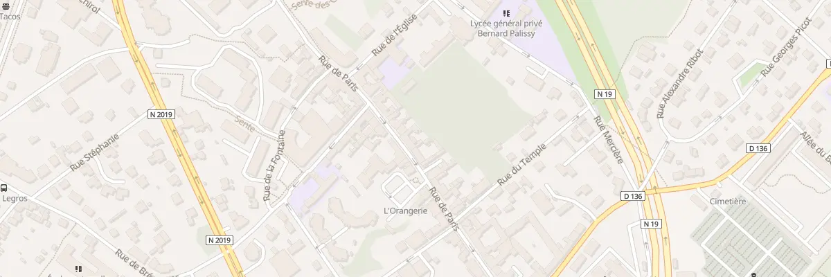 Plan du 19 Rue de Paris à Boissy-Saint-Léger