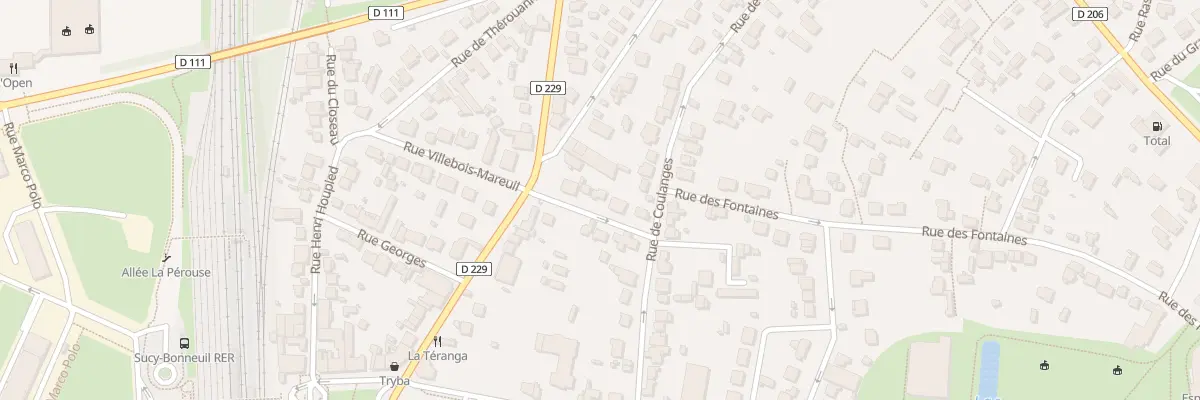 Plan du 23 Rue Villebois-mareuil à Sucy-en-Brie