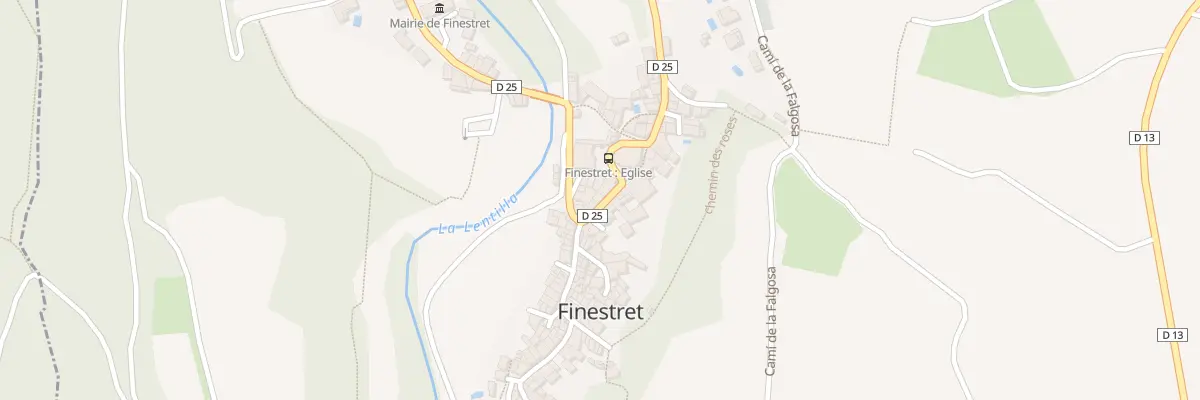 Plan du 39 Village à Finestret