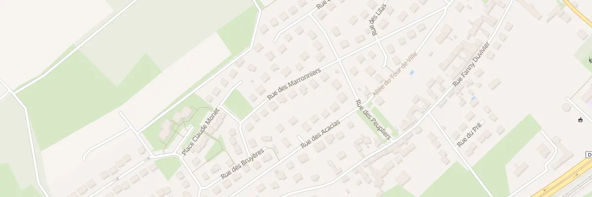 Plan du 23 Rue des Marronniers à Rieux