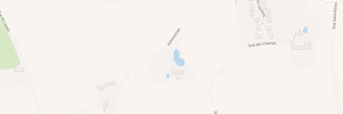 Plan du 659 Kalverstraet à Hondeghem