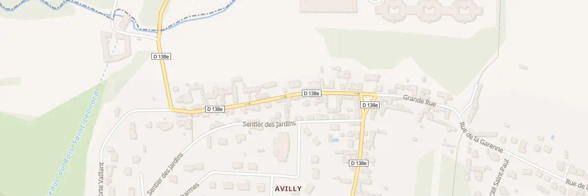 Plan du 24 Grande Rue à Avilly-Saint-Léonard