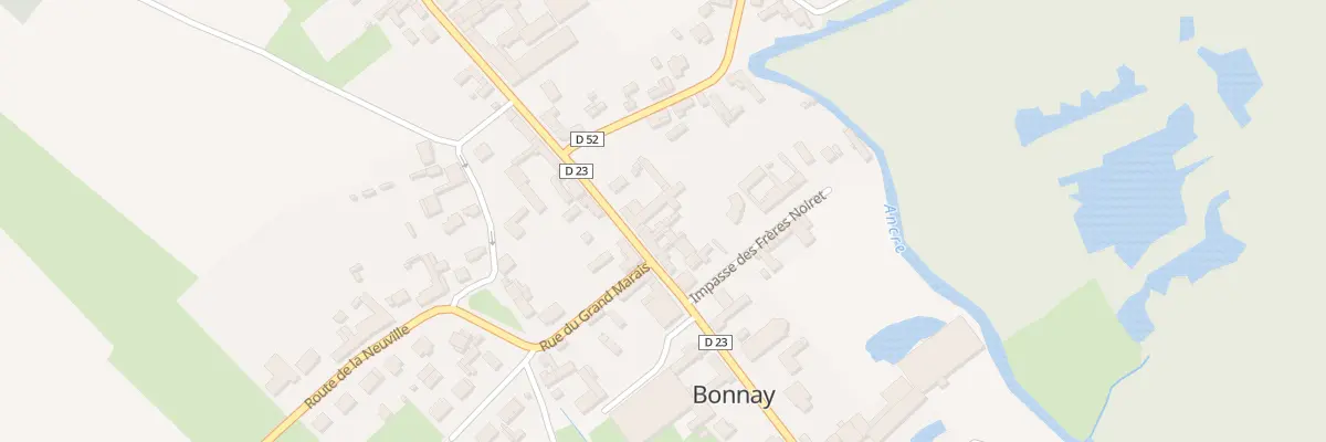Plan du 5032 Rue Grande Rue à Bonnay