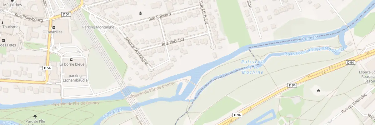 Plan du 14B Rue Rabelais à Brunoy