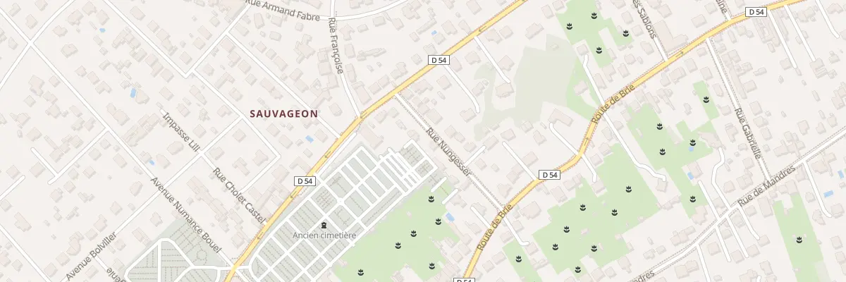 Plan du 7 Rue Nungesser à Brunoy