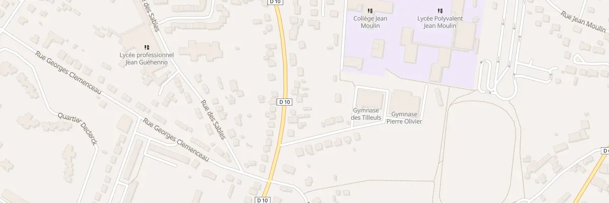 Plan du 98 Av de la République à Saint-Amand-Montrond