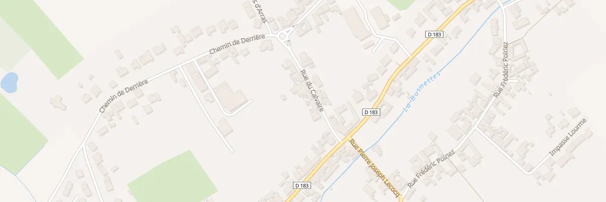 Plan du 5 Rue du Calvaire à Allouagne