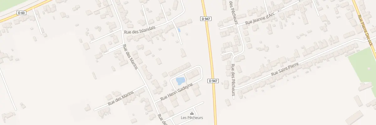 Plan du 10 Rue Henri Gadeyne à Bray-Dunes