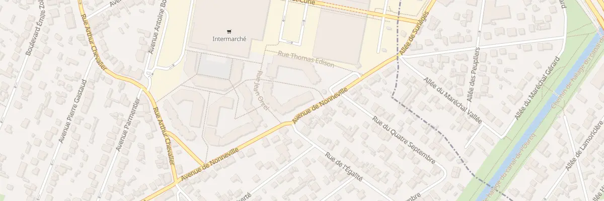 Plan du 10 Av de Nonneville à Aulnay-sous-Bois