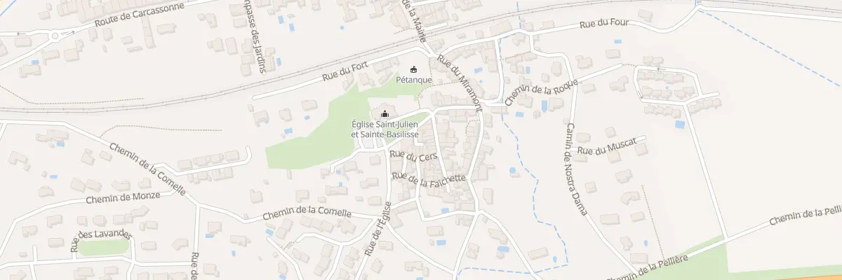 Plan du 5 Imp de l’Eglise à Barbaira
