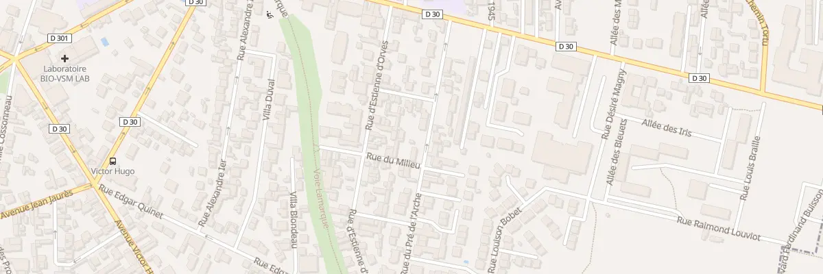 Plan du 19 Rue du Pré de l’Arche à Neuilly-Plaisance