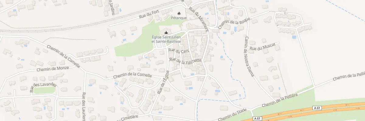Plan du 167 Le Village à Barbaira