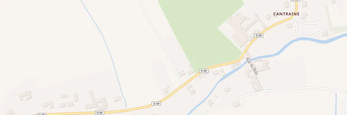 Plan du 68 Rue Principale a Cantraine à Lillers