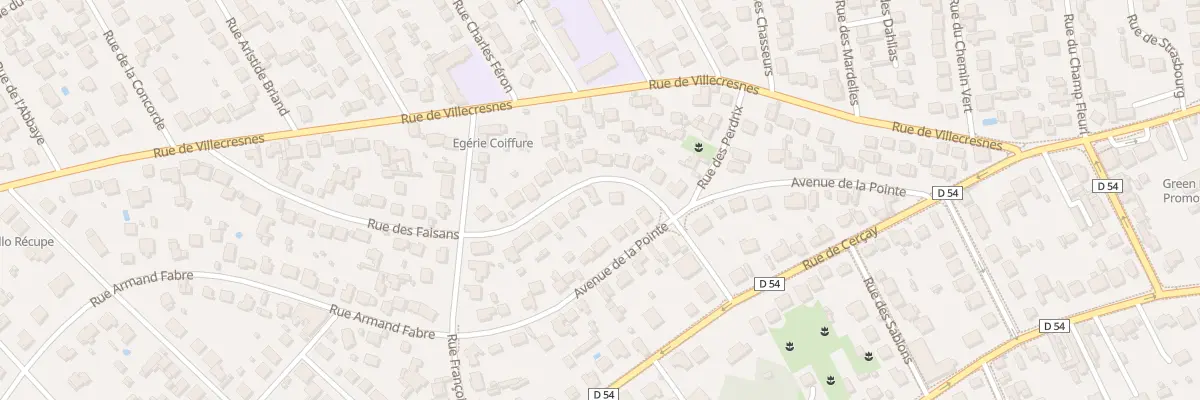 Plan du 36 Rue des Faisans à Brunoy