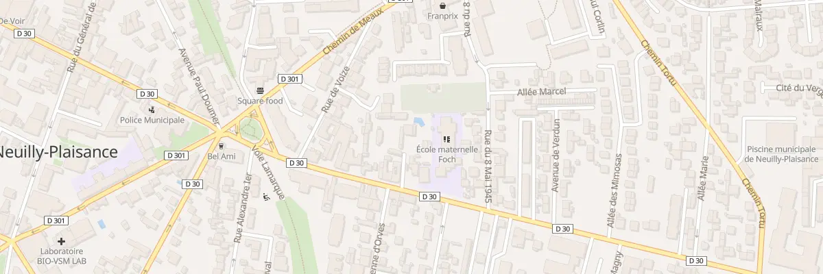 Plan du 3 Imp La Mare au Nombry à Neuilly-Plaisance