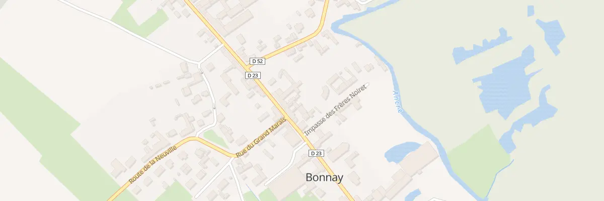 Plan du 42 Rue Grande Rue à Bonnay