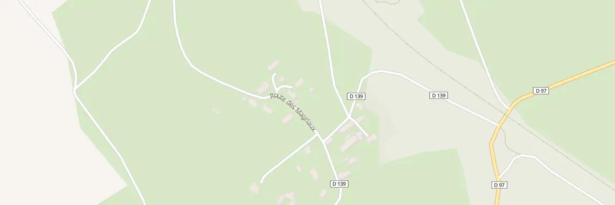 Plan du 2 Rte des Magriaux à La Groutte