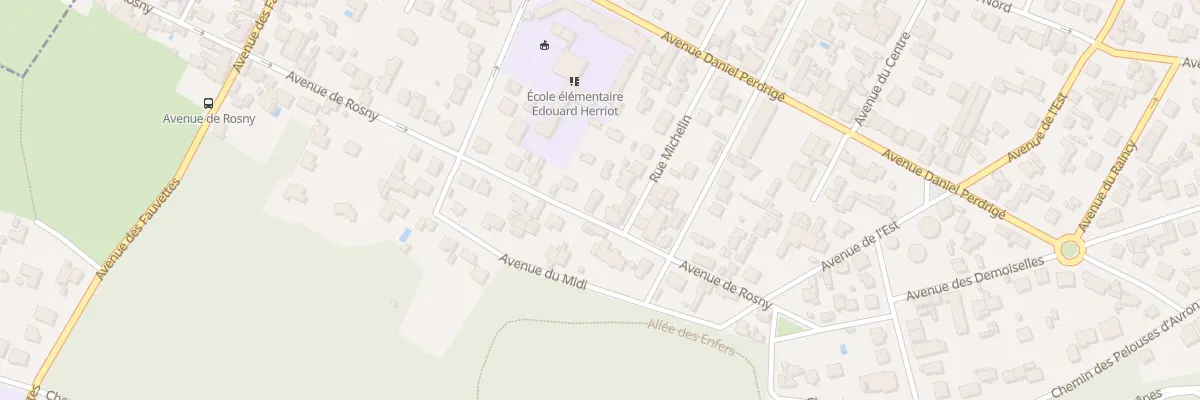 Plan du 47B Av de Rosny à Neuilly-Plaisance