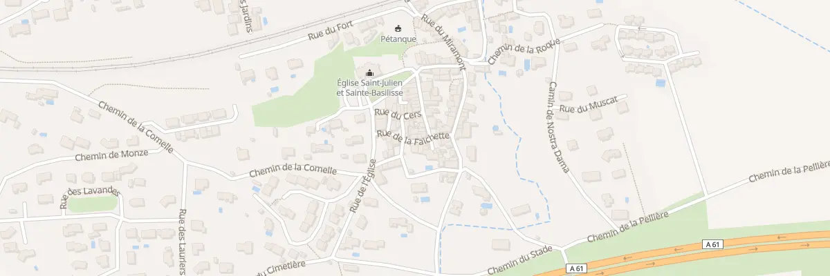 Plan du 168 Le Village à Barbaira
