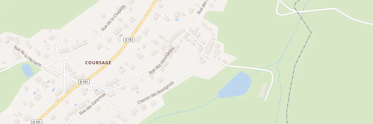 Plan du 16 Rue des Hirondelles à Quinssaines