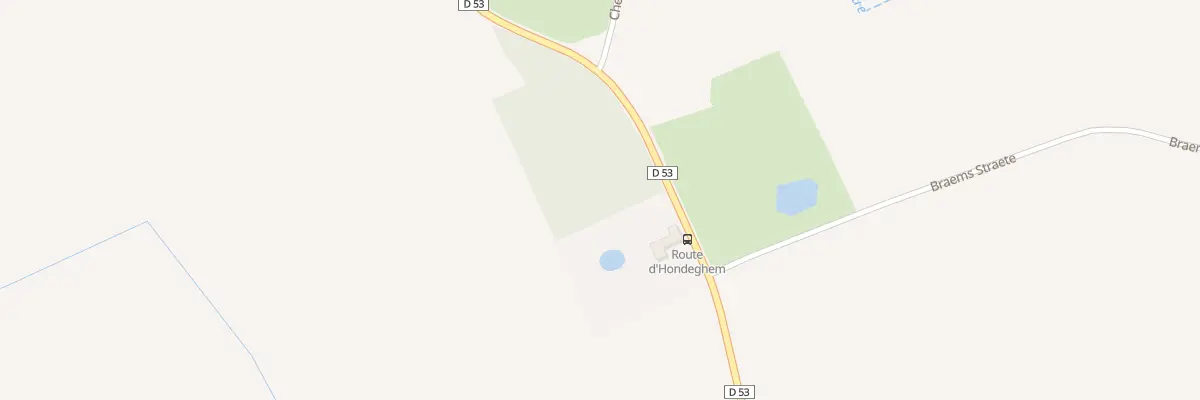 Plan du 1628 Rte d’Hondeghem à Sainte-Marie-Cappel