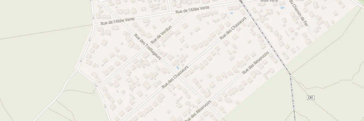 Plan du 26 Rue des Chasseurs à Yerres