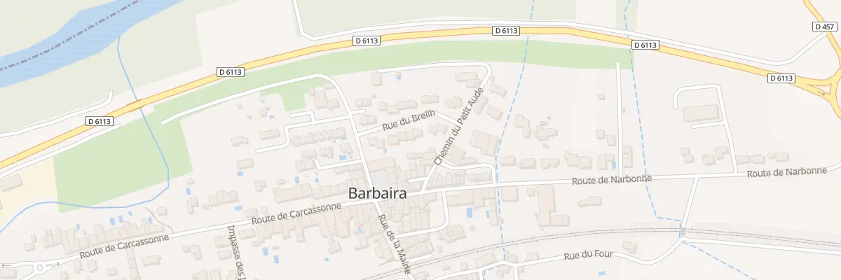 Plan du 3 Imp du Breilh à Barbaira