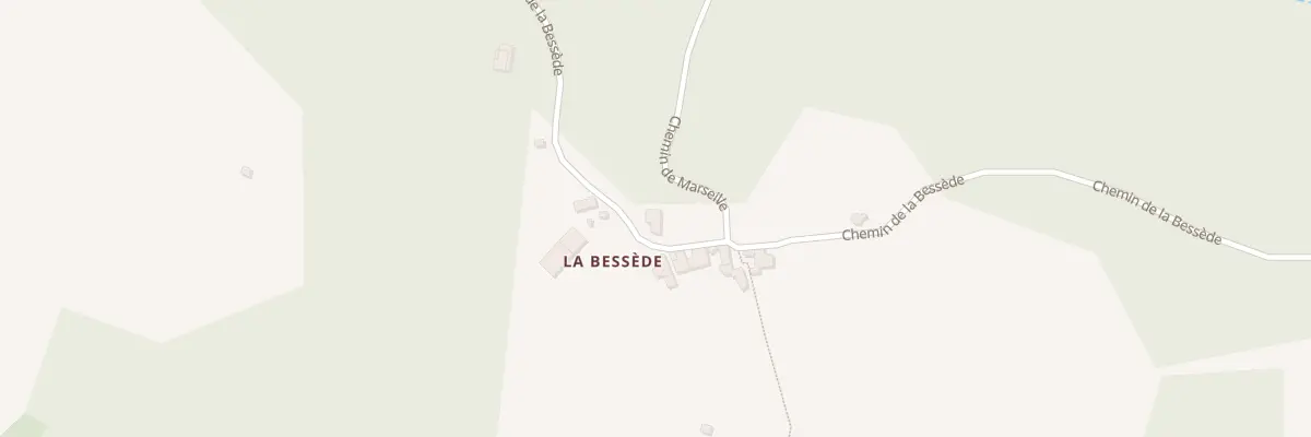 Plan du 1274 Che de la Bessède à Lacaze