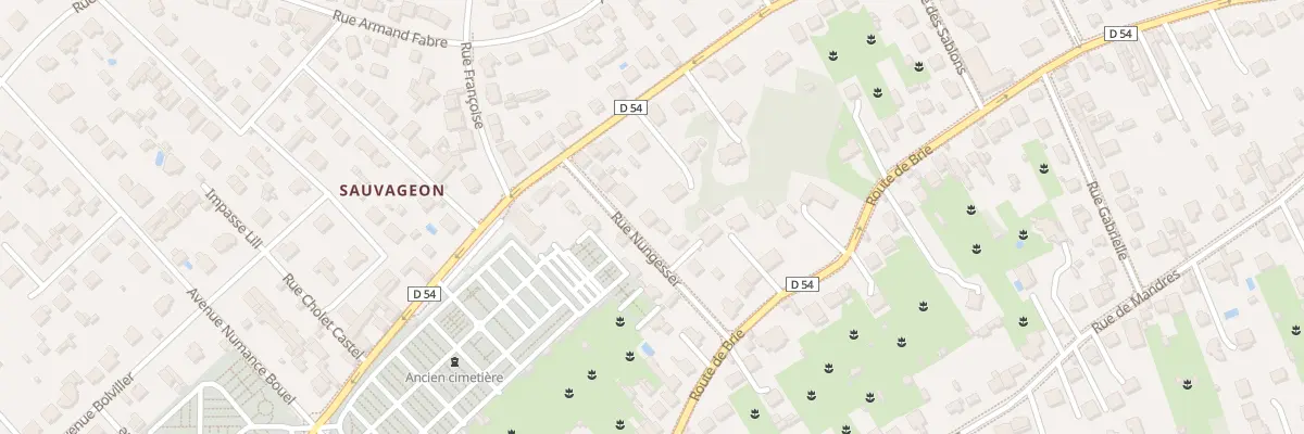 Plan du 12 Rue Nungesser à Brunoy