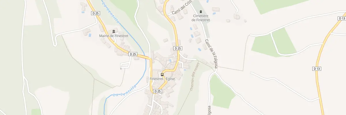Plan du 12 Village à Finestret
