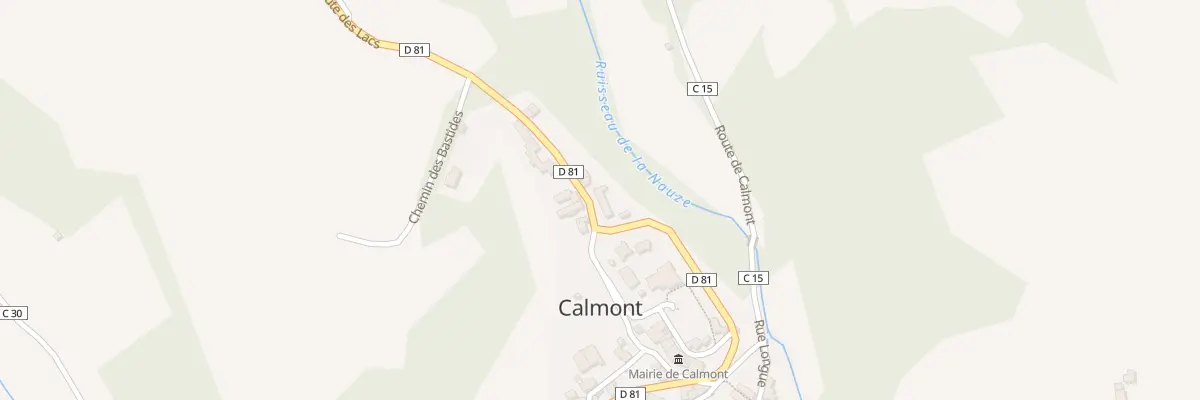 Plan du 26 Rue de la Carrerie à Calmont
