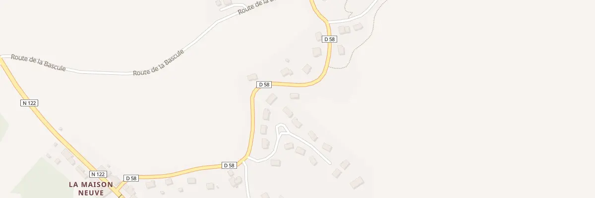 Plan du 14 Rte Pastorale à Giou-de-Mamou