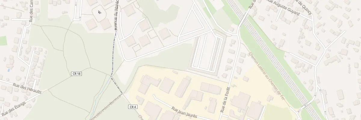 Plan du 11 Rue du Marechal Ney à Épinay-sous-Sénart