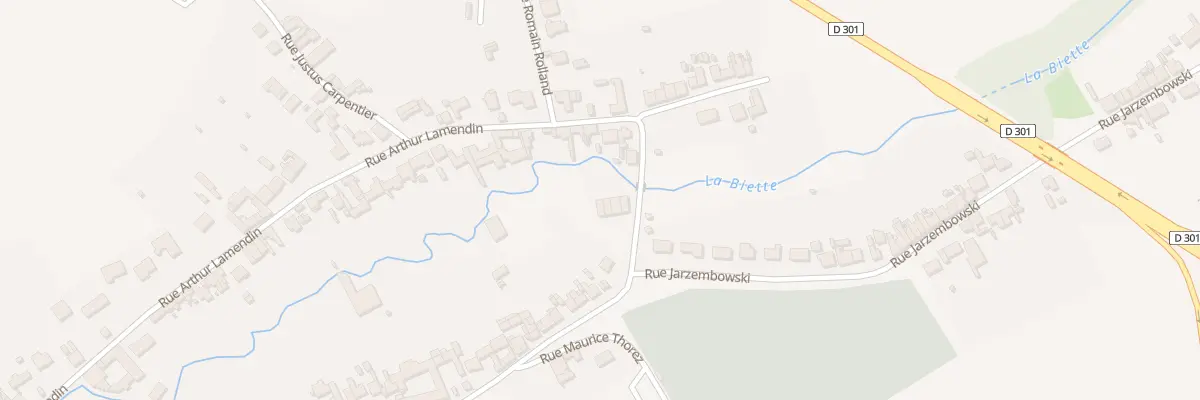 Plan du 78 Rue Arthur Lamendin à Divion