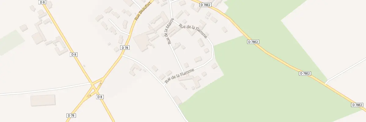 Plan du 19 Rue de la Mairie à Manin