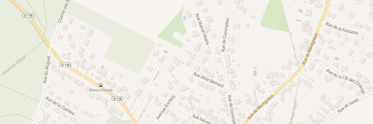 Plan du 13 Av Enchéry à Orry-la-Ville