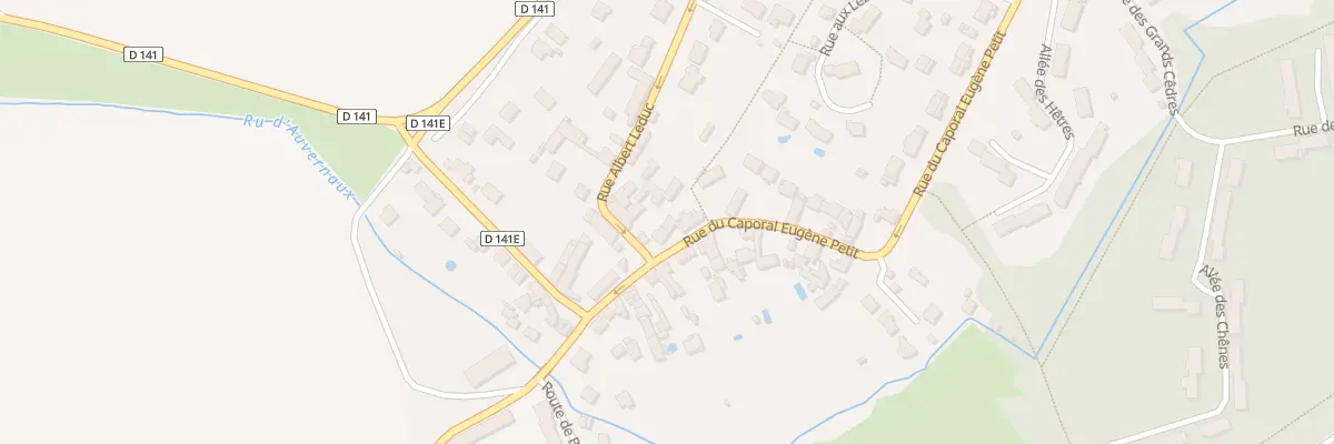 Plan du 302 Rue du Caporal Eugène Petit à Saint-Fargeau-Ponthierry