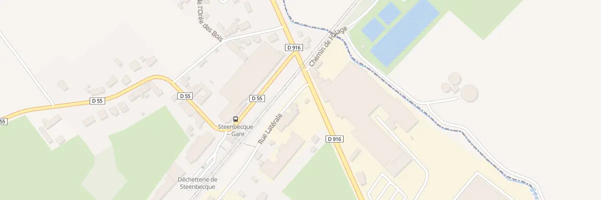 Plan du 1 Rue Laterale à Steenbecque